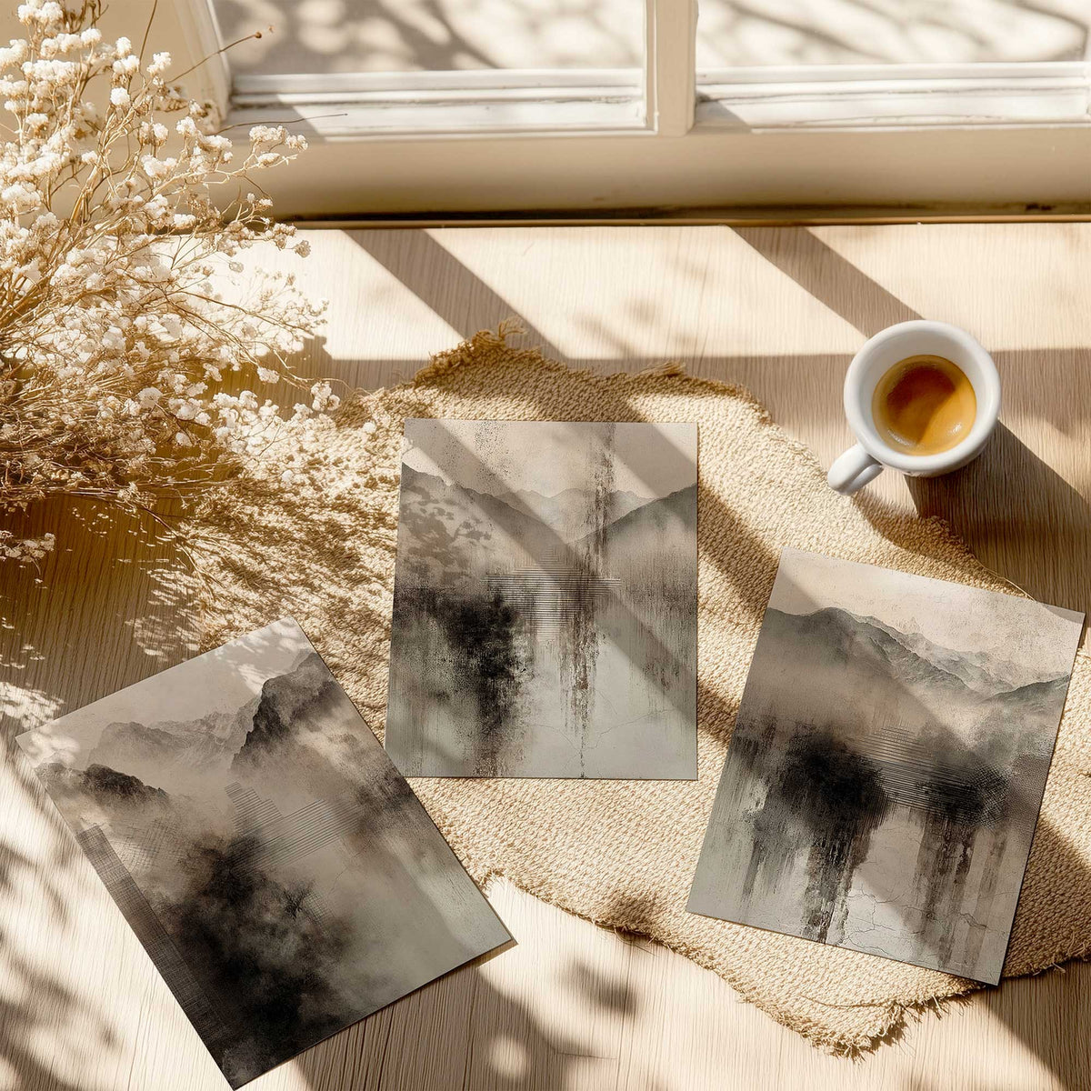 [color:Rolled Print], Picture of close up of art