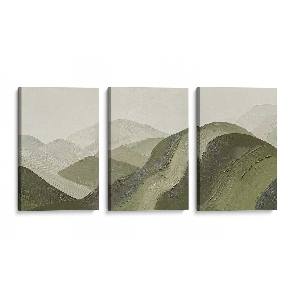 [Color:Stretched Canvas], Picture of art at an angle