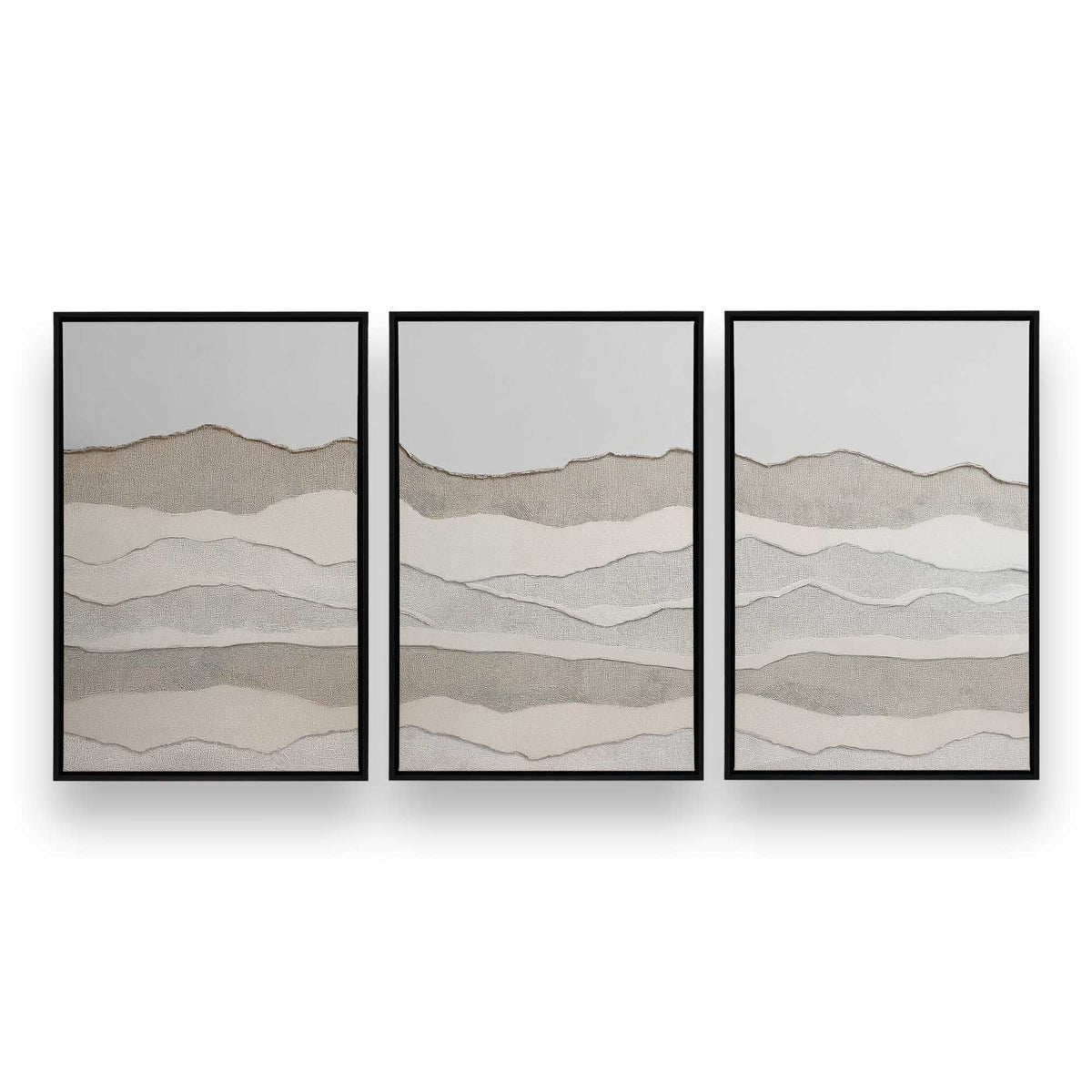 [Color:Satin Black], Picture of art in a Satin Black frame