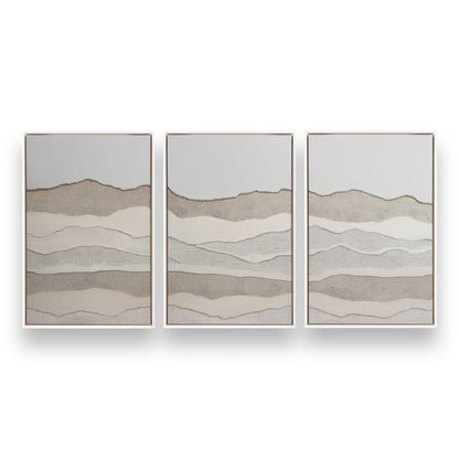 [Color:Opaque White], Picture of art in a White frame