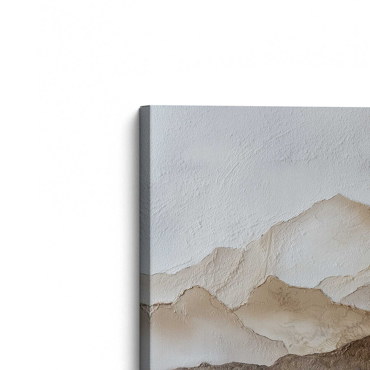 [Color:Stretched Canvas], Picture of the corner of the art