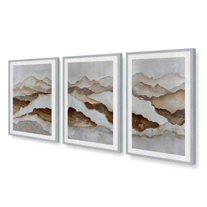 [Color:Polished Chrome], Picture of art in a Polished Chrome frame at an angle