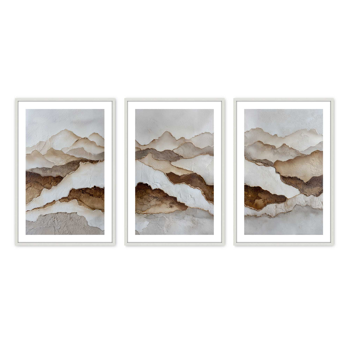 [Color:Opaque White], Picture of art in an Opaque White frame