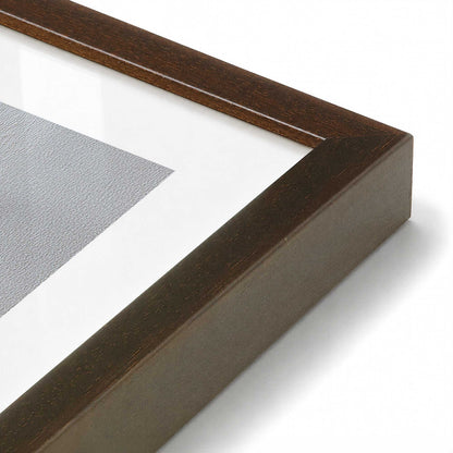 [Color:Belvinder Brown], Picture of art in a Belvinder Brown frame of the corner