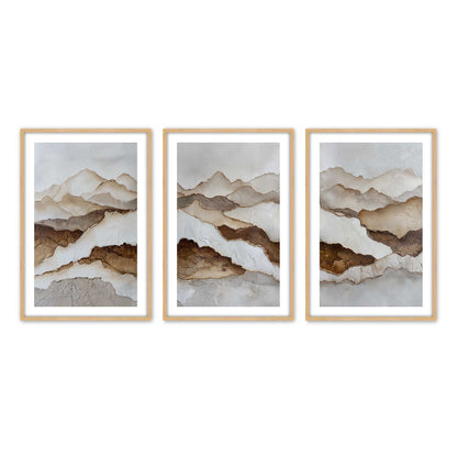 [Color:American Maple], Picture of art in an American Maple frame