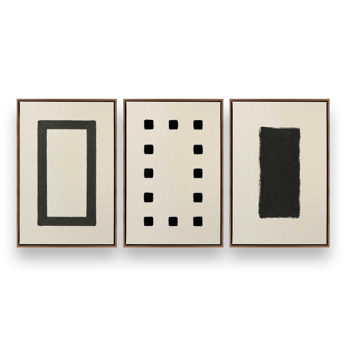 [Color:Walnut], Picture of art in a Walnut frame