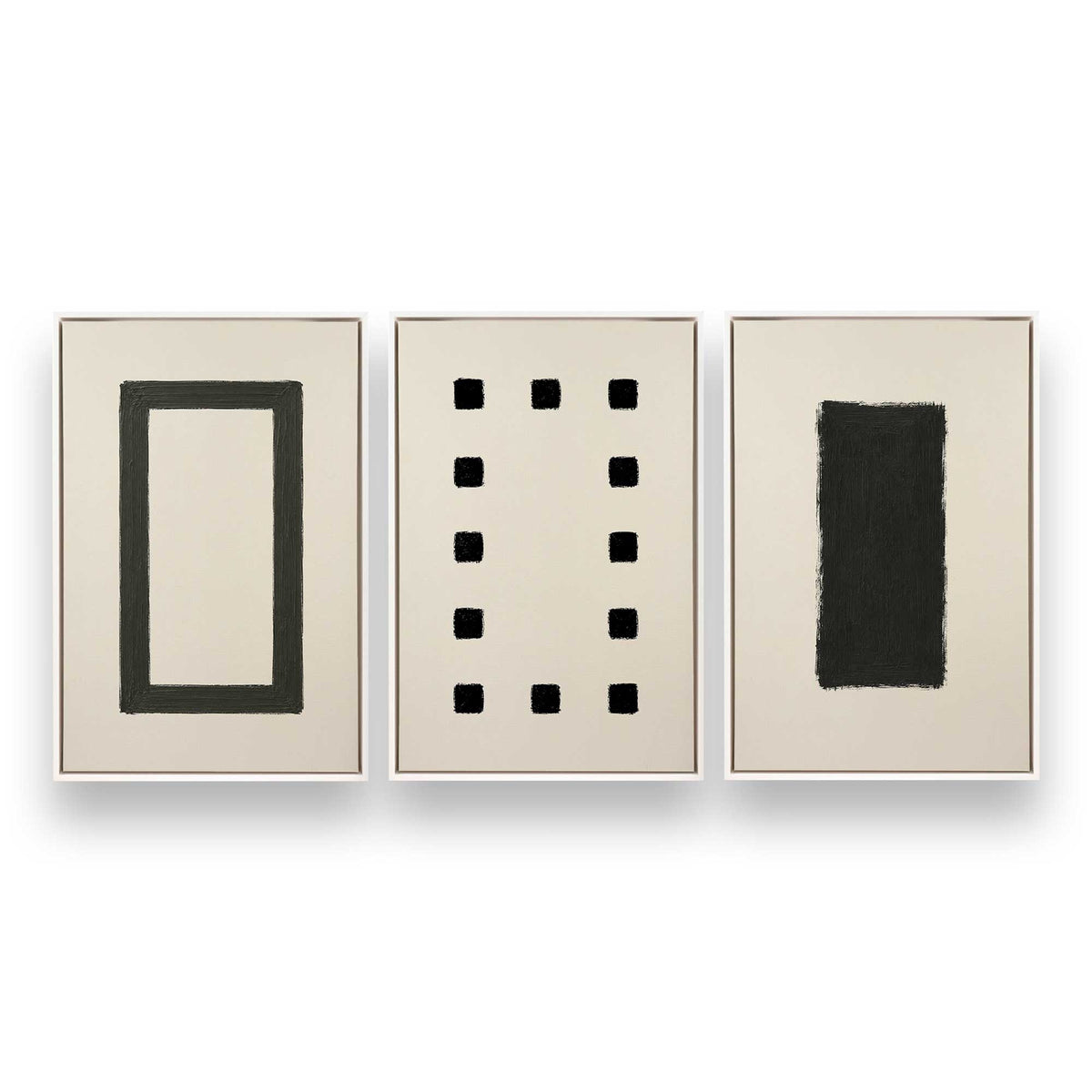 [Color:Opaque White], Picture of art in a White frame