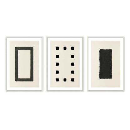 [Color:Opaque White], Picture of art in an Opaque White frame