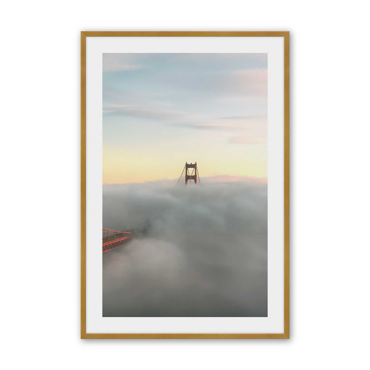 [Color:Polished Gold], Picture of art in a Polished Gold frame
