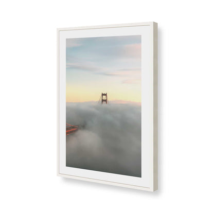 [Color:Opaque White], Picture of art in a Opaque White frame of the corner