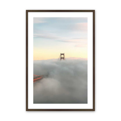 [Color:Belvinder Brown], Picture of art in a Belvinder Brown frame