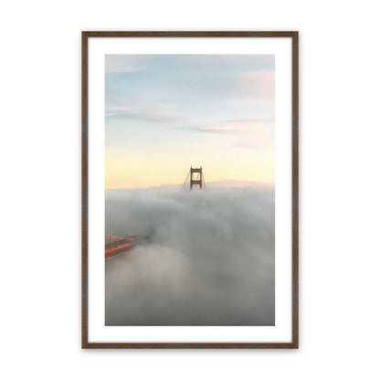 [Color:Walnut], Picture of art in a Walnut frame