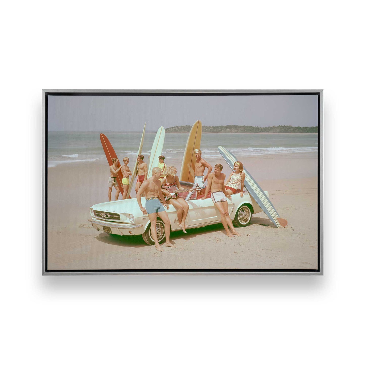 [Color:Polished Chrome], Picture of art in a Polished Chrome frame