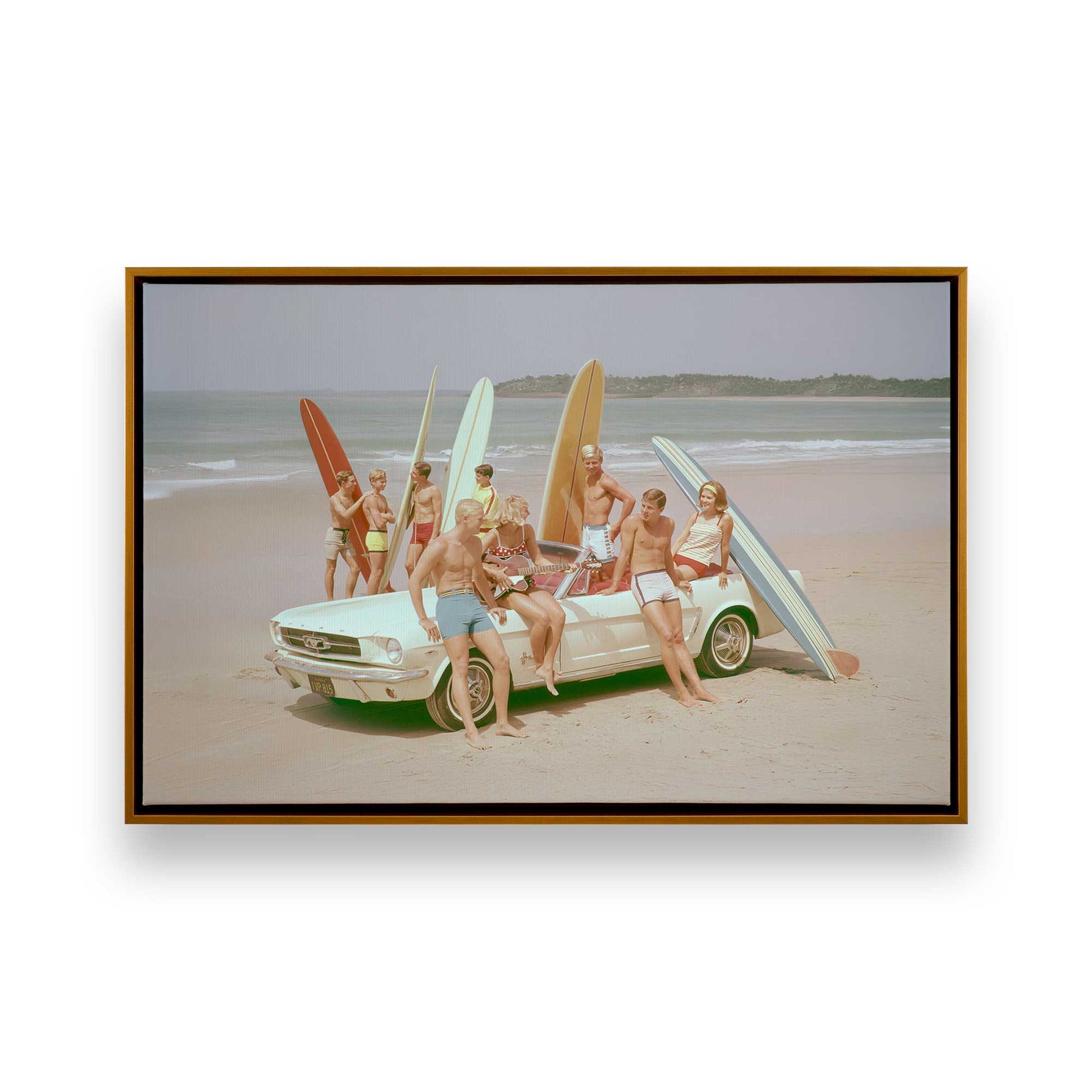 [Color:Polished Gold], Picture of art in a Polished Gold frame