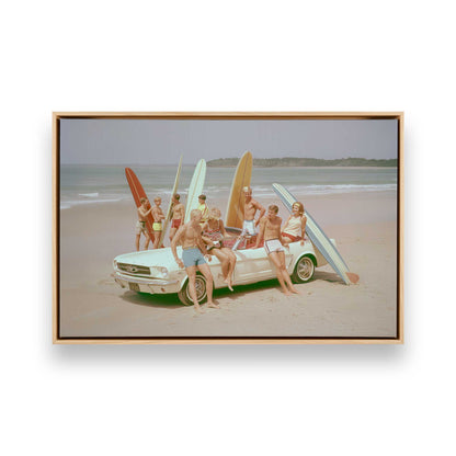 [Color:American Maple], Picture of art in a American Maple frame