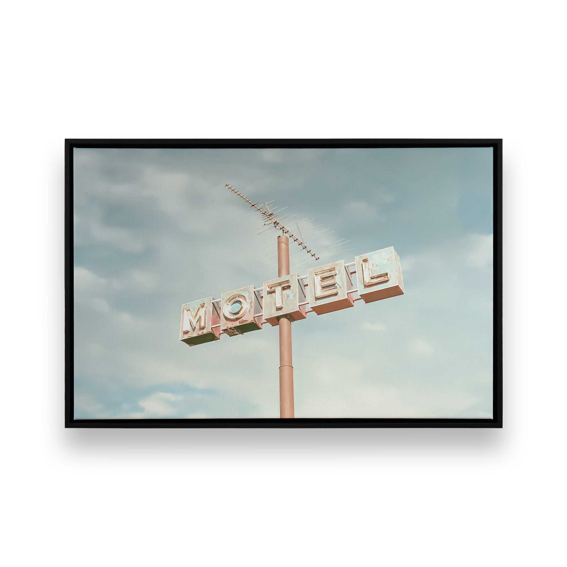 [Color:Satin Black], Picture of art in a Satin Black frame