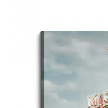 [Color:Stretched Canvas], Picture of the corner of the art