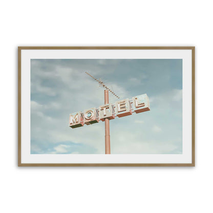 [Color:Brushed Gold], Picture of art in a Brushed Gold frame