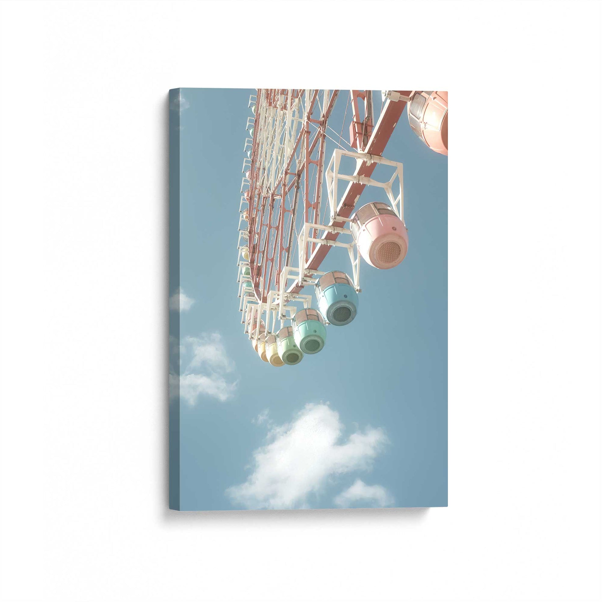 [Color:Stretched Canvas], Picture of art at an angle