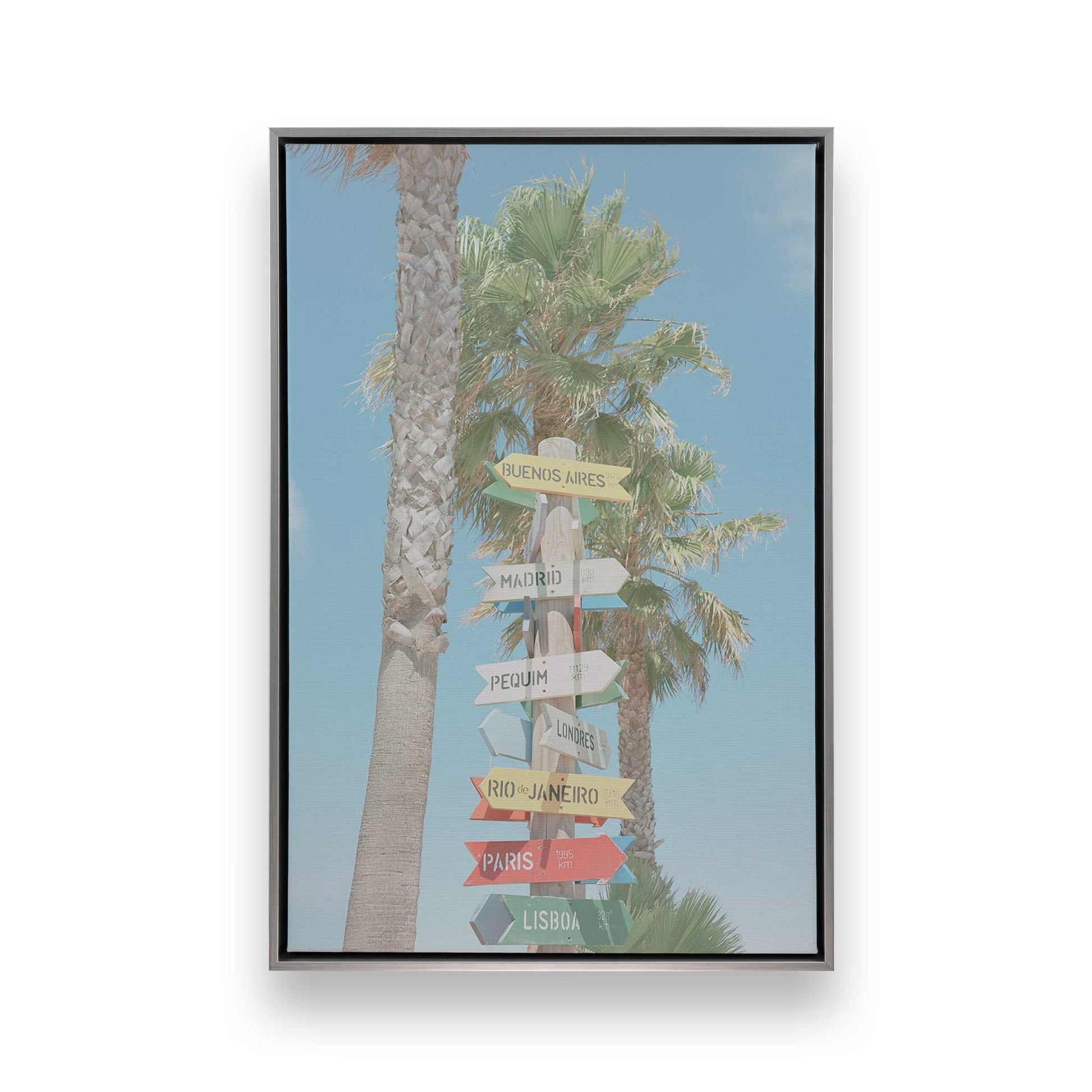 [Color:Polished Chrome], Picture of art in a Polished Chrome frame