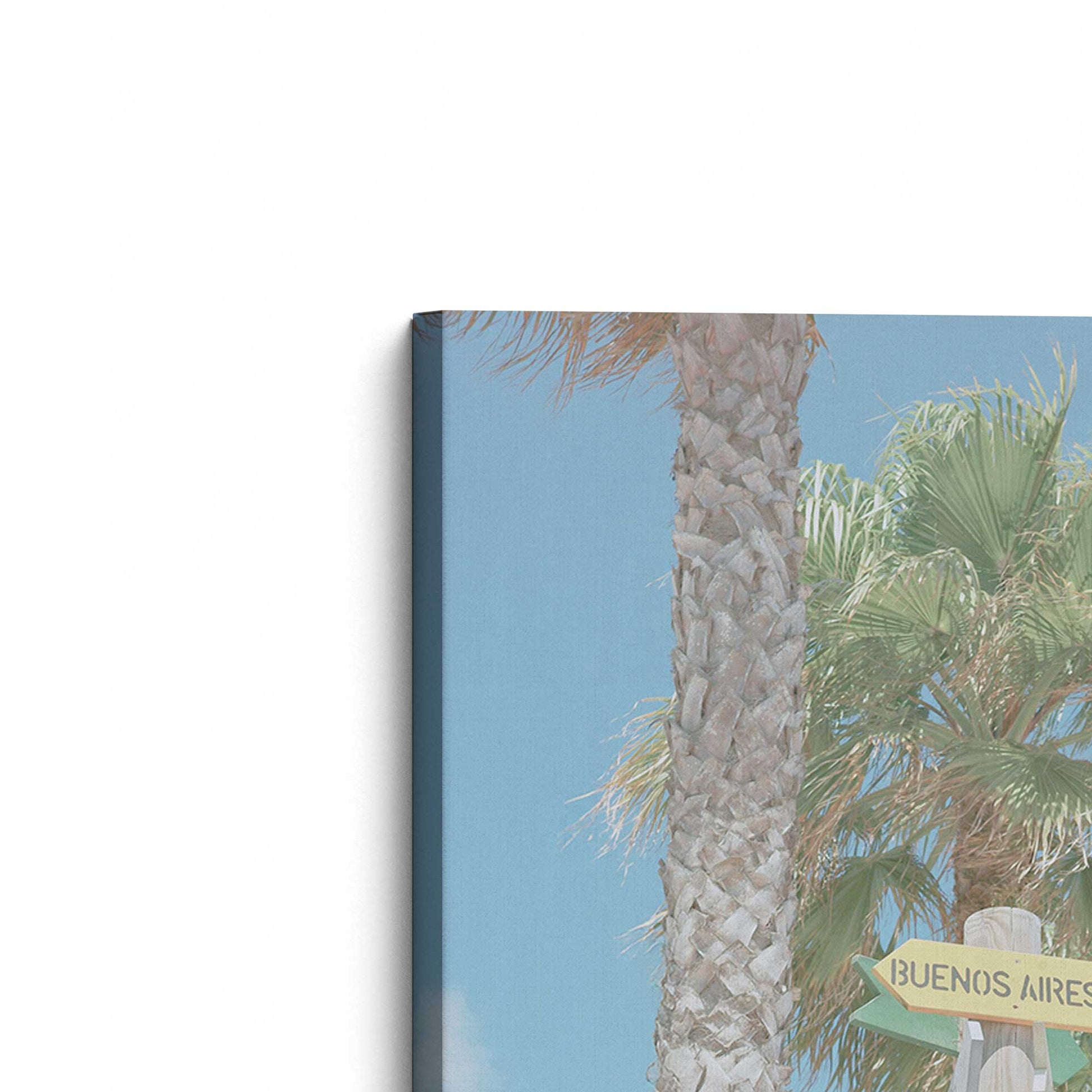 [Color:Stretched Canvas], Picture of the corner of the art