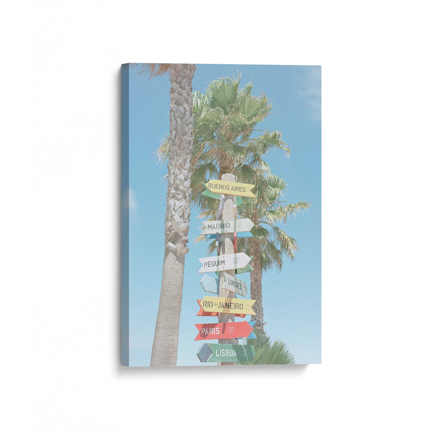 [Color:Stretched Canvas], Picture of art at an angle