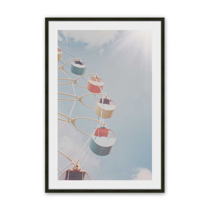 [Color:Satin Black], Picture of art in a Satin Black frame