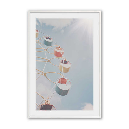 [Color:Opaque White], Picture of art in a Opaque White frame