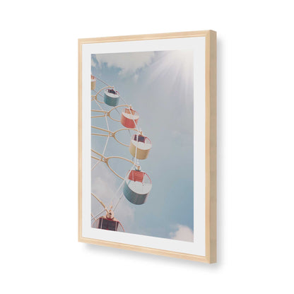 [Color:Raw Maple], Picture of art in a Raw Maple frame of the corner