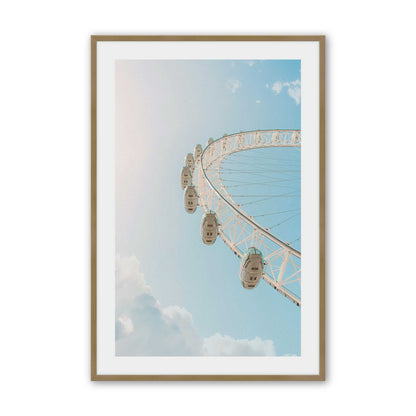 [Color:Brushed Gold], Picture of art in a Brushed Gold frame