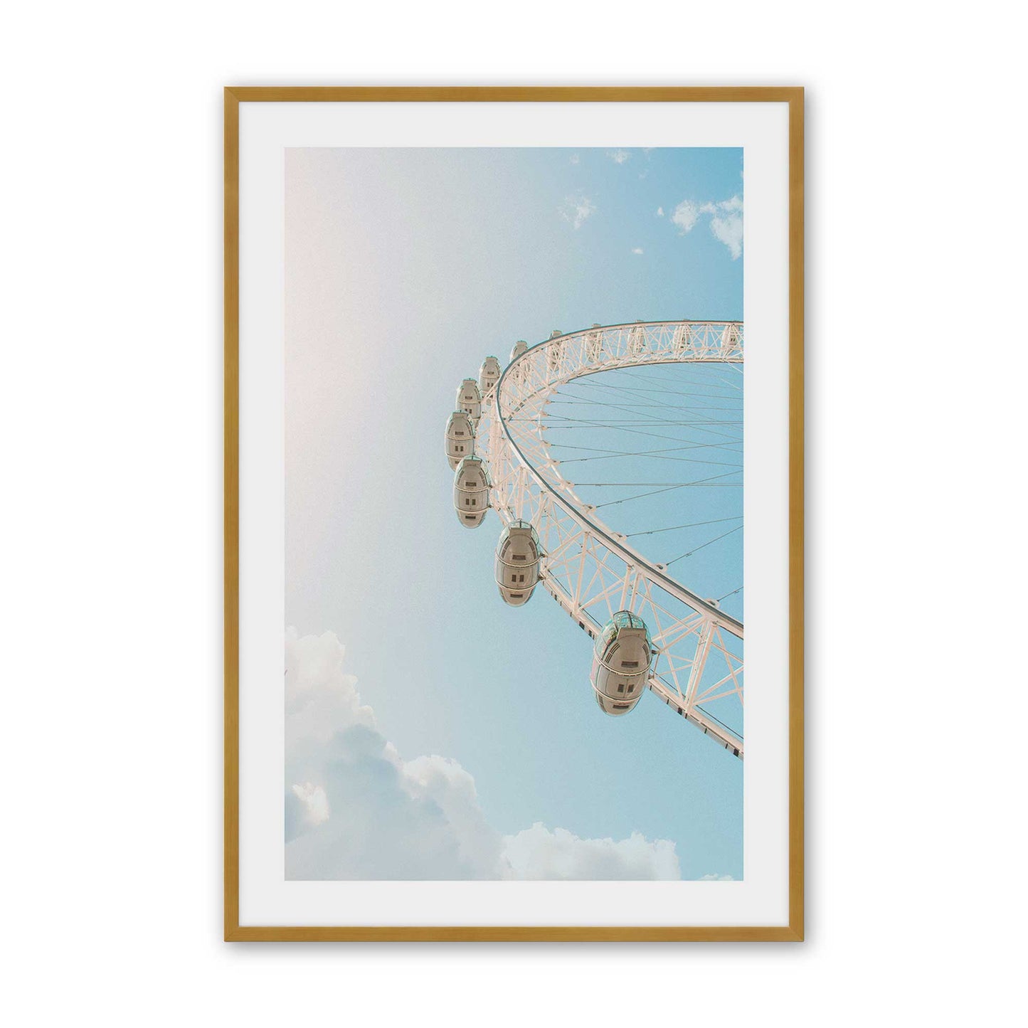 [Color:Polished Gold], Picture of art in a Polished Gold frame