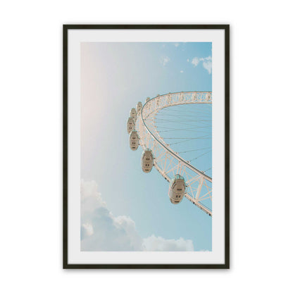 [Color:Satin Black], Picture of art in a Satin Black frame