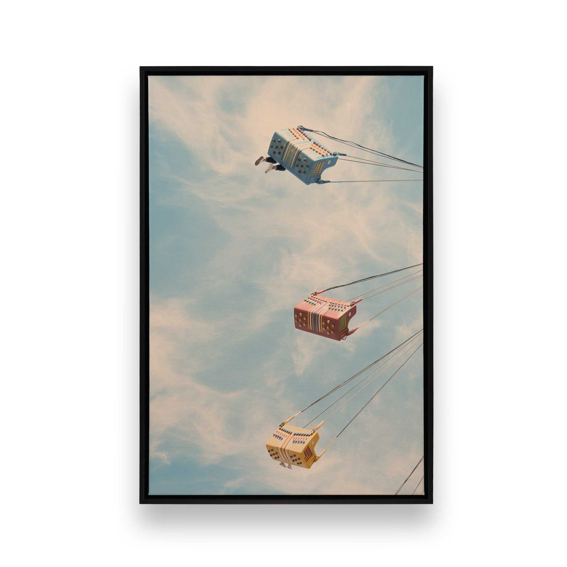 [Color:Satin Black], Picture of art in a Satin Black frame