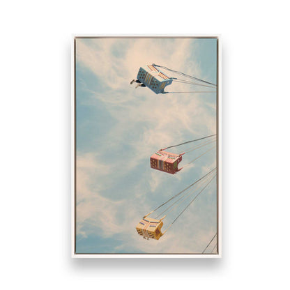 [Color:Opaque White], Picture of art in a White frame