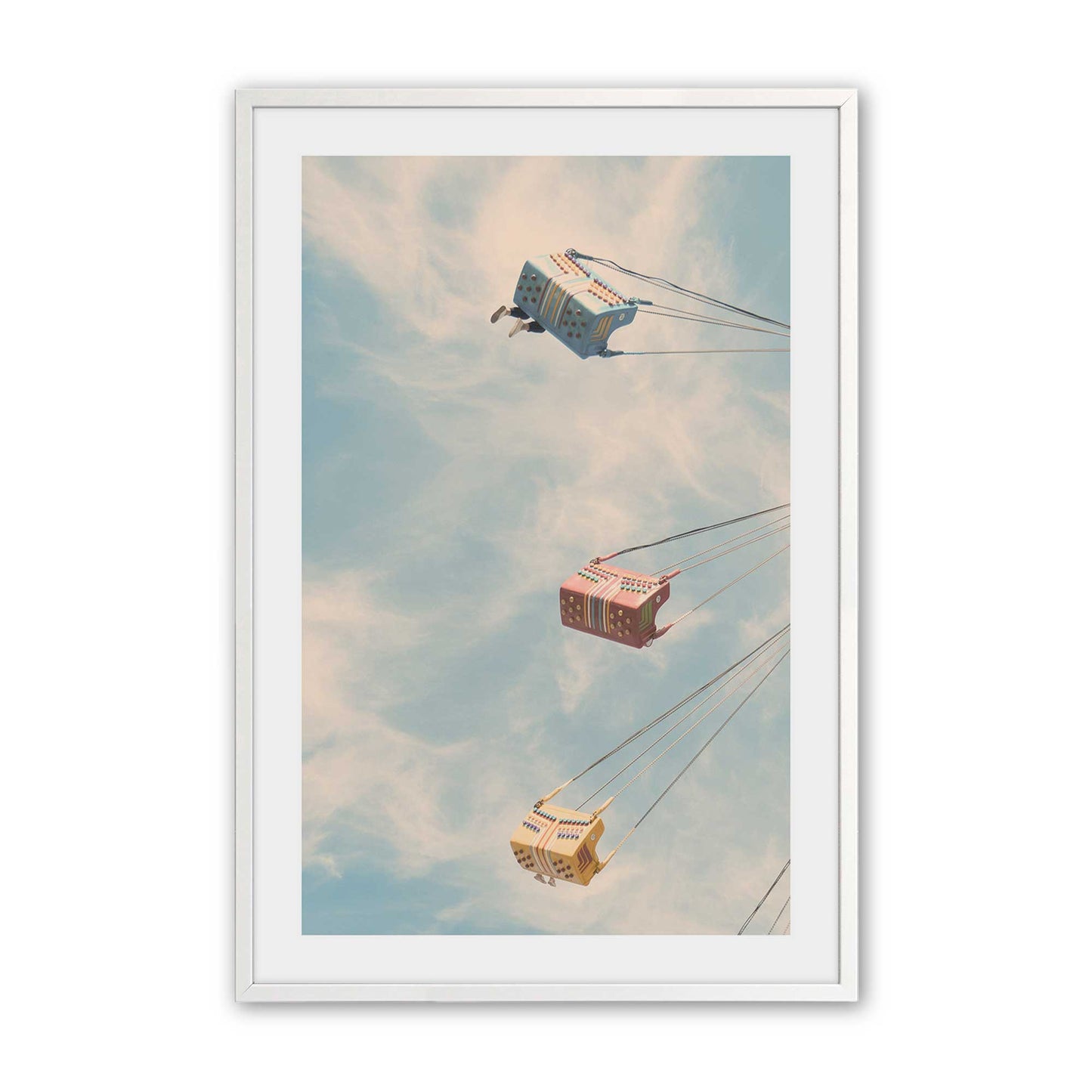 [Color:Opaque White], Picture of art in a Opaque White frame