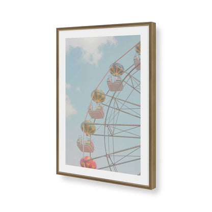 [Color:Brushed Gold], Picture of art in a Brushed Gold frame of the corner