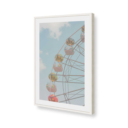 [Color:Opaque White], Picture of art in a Opaque White frame of the corner