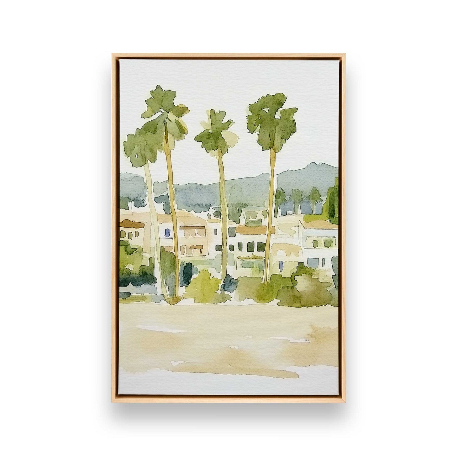[Color:American Maple], Picture of art in a American Maple frame