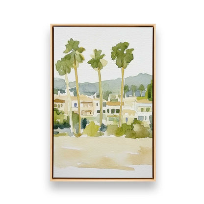 [Color:American Maple], Picture of art in a American Maple frame