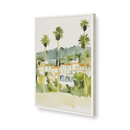 [Color:Opaque White], Picture of art in a Opaque White frame of the corner