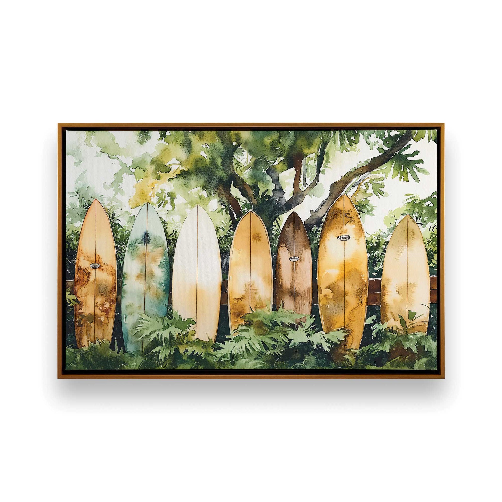 [Color:Polished Gold], Picture of art in a Polished Gold frame