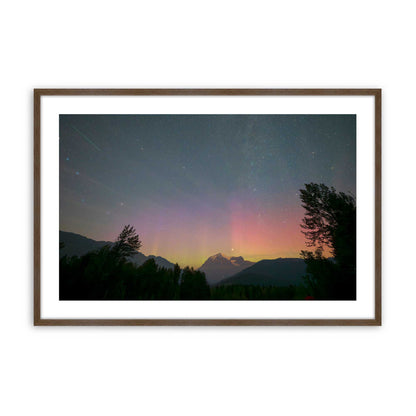 [Color:Walnut], Picture of art in a Walnut frame
