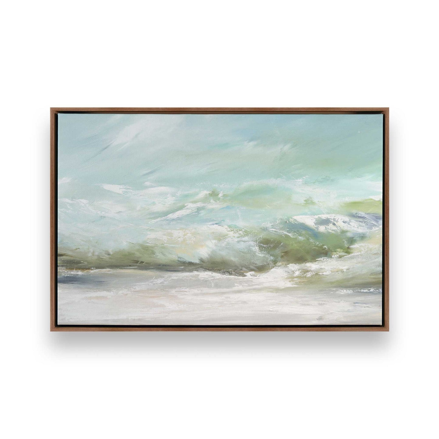 [Color:Walnut], Picture of art in a Walnut frame