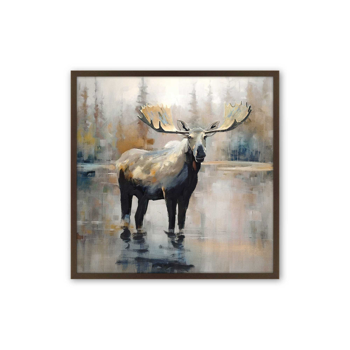 [Color:Espresso], Picture of art in a Espresso frame