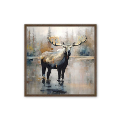 [Color:Walnut], Picture of art in a Walnut frame