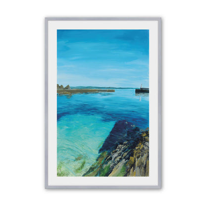[Color:Polished Chrome], Picture of art in a Polished Chrome frame