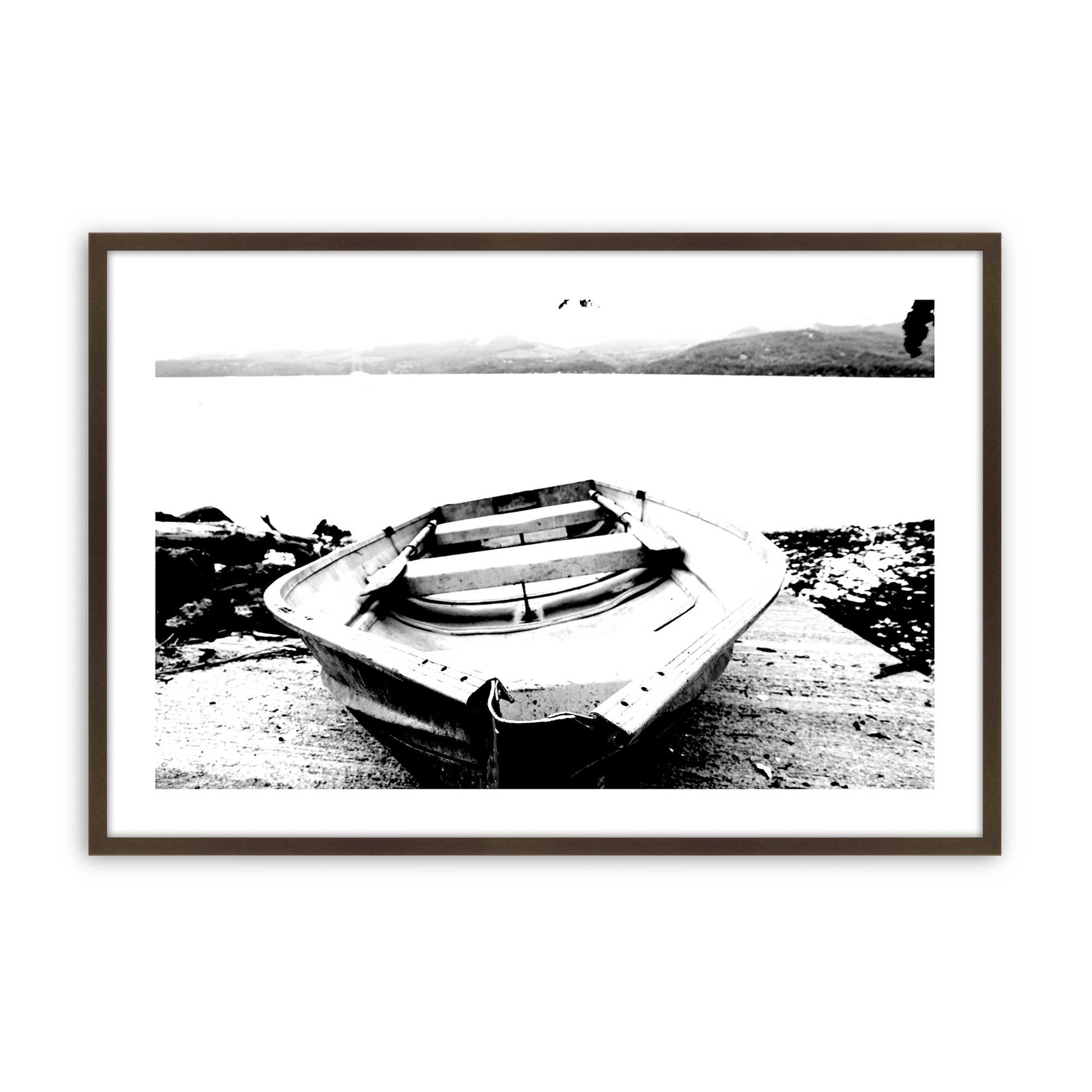 [Color:Brown], Picture of art in a Brown frame