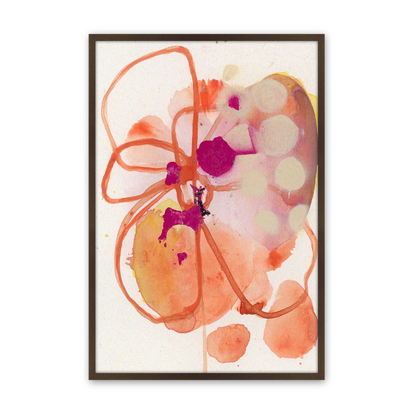 [Color:Belvinder Brown], Picture of art in a Belvinder Brown frame