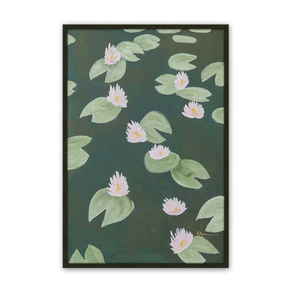 [Color:Satin Black], Picture of art in a Satin Black frame