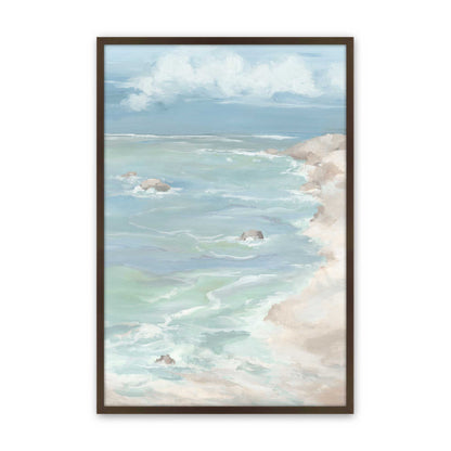 [Color:Brown], Picture of art in a Brown frame